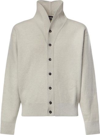 Jacquemus Le Cardigan Pelota - Knitwear - Hombre - Beige - XL