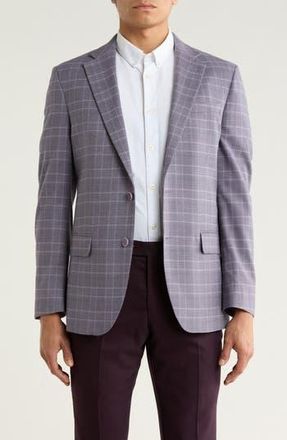 Original Penguin Purple Plaid Notch Lapel Blazer at Nordstrom Rack, Size 36 Regular