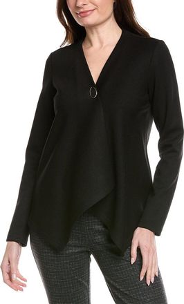 Joseph Ribkoff Solid Drape Jacket