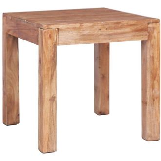 vidaXL Tavolino da Salotto 53x50x50 cm in Legno Massello di Mogano vidaXL