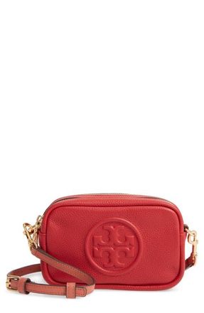 Tory Burch Perry Bomb&eacute; Mini Bag in Red Apple at Nordstrom