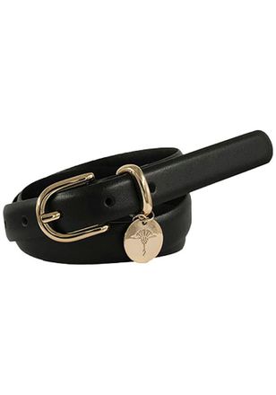 Joop Lederg&uuml;rtel JOOP, Damen, Gr. 100, schwarz, Rindsleder, G&uuml;rtel Lederg&uuml;rtel, mit Dornschliesse und Logo-Anh&auml;nger, Breite 2cm