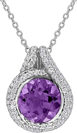Rina Limor Silver 3.67 Ct. Tw. Gemstone Pendant