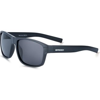 Breed Astor Polarized Mens Sunglasses in Black/black at Nordstrom