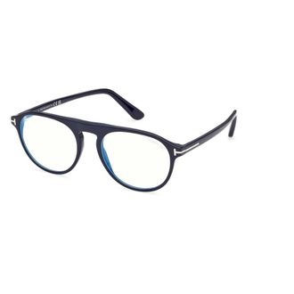 Tom Ford Glasses, unisex, Blue, Size: 52 MM Ft6118-B