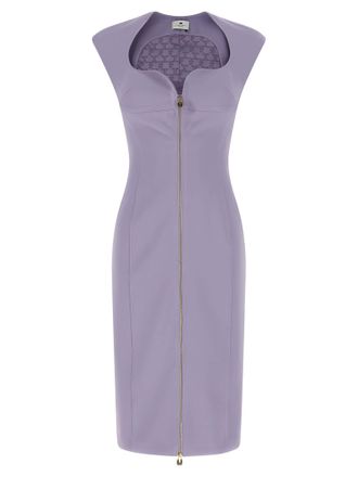 Elisabetta Franchi Polyester Midi Womens Dress