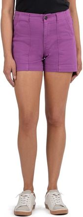 Kut from the Kloth Jane High Waist Denim Shorts in Orchid at Nordstrom, Size 12