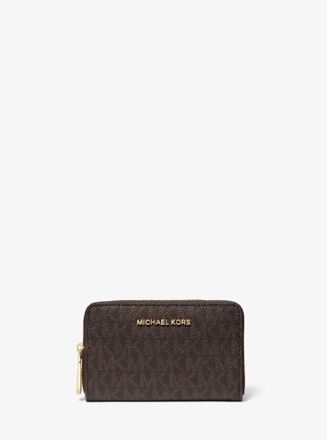 Michael Kors Small Logo and Leather Wallet