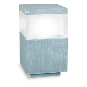 Netlighting Qbis Outdoor Pedestal Light Gray IP44 in Grey