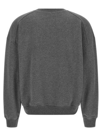 Brunello Cucinelli Coat of Arms Embroidered Sweatshirt - Charcoal