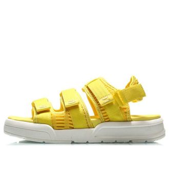 Li-Ning (WMNS) Li-Ning Slippers Yellow White AGUN012-12
