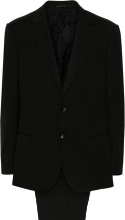 Giorgio Armani Tailored Black Notch Lapel Suit Jacket