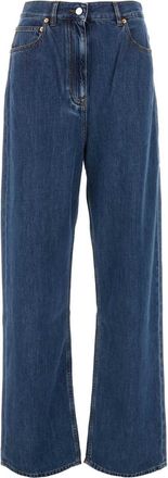 Valentino Garavani Denim Wide Leg Jeans