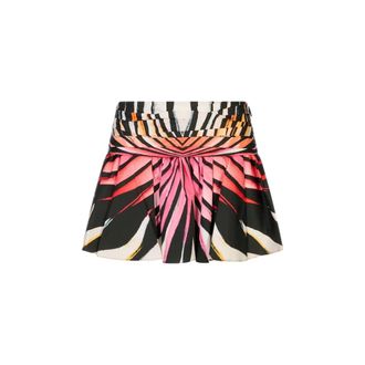 Roberto Cavalli Mini Skirt - female - Roberto Cavalli - Short Skirts - Multicolor - XS - Skirts