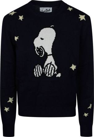 MC2 Saint Barth Cartoon Dog Graphic Crewneck Sweater