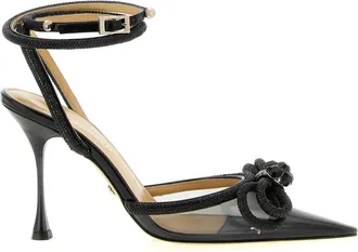 Mach & Mach Double Bow Decollete Nero-Donna