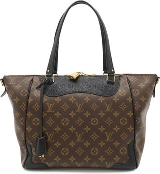 Louis Vuitton Black Monogram Noir Monogram Canvas Pvc Shoulder Bag Tote Bag (Pre-Owned)