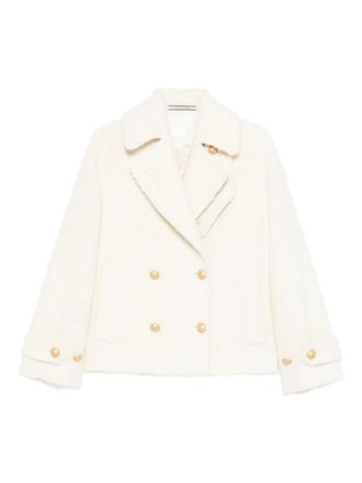 Tagliatore Sheila double-breasted coat - Neutrals