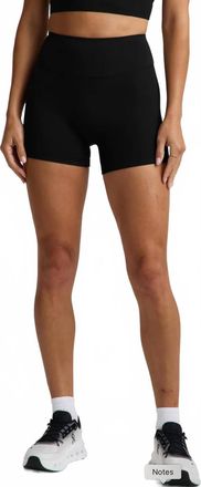 Beyond Yoga Glowzone 4 Biker Shorts In Black