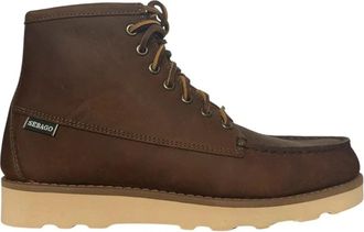 Sebago Tala Mid Boot - Heren - Veterlaarzen - Bruin - 44 1/2 EU - Leer - Schoenen