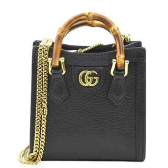 Gucci Mini Borsa in Pelle Pre-owned - - Pre-owned - Donna - Nero - ONE SIZE