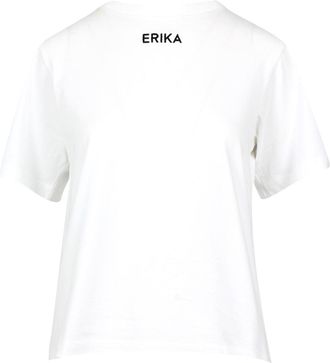 Erika Cavallini Semi Couture Erika Cavallini Camisetas Y Polos Semi Costura Blanco