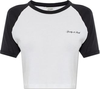 Sporty & Rich Donna, Top, Bianco, XS, new