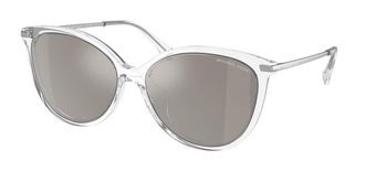 Michael Kors MK2184U DUPONT Polarized 30156G Womens Sunglasses Clear Size 58