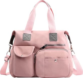 Generic Women Handbag Large Shoulder Bag Top Handle Handbag Large Capacity With Shoulder Straps Suitable For Gyms Workplaces And Schools Travel Duffle Bag Bag