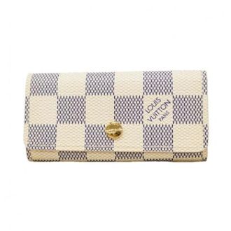 Louis Vuitton Pre-owned Accessories, female, Beige, Size: ONE SIZE Pre-owned Canvas Key Holder