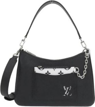 Louis Vuitton Pre-owned Marelle Epi Leder Schoudertas - Dames - Vintage Schoudertas - Zwart - ONE Size - Leer - Vintage