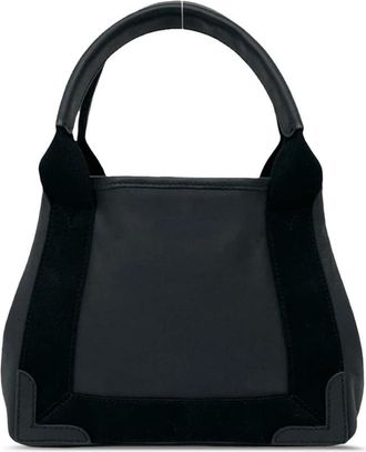 Balenciaga Pre-owned Tote Bags, female, Black, Size: ONE SIZE Pre-owned Top Handle Tote Bag