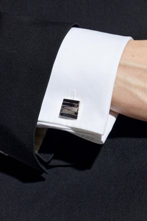 Lanvin Cufflinks, Mens, Silver