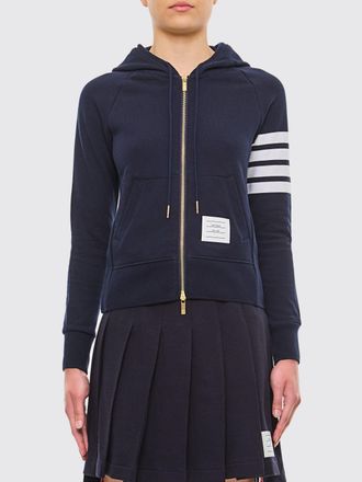 Thom Browne Felpa con cappuccio in cotone