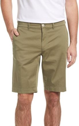 Brax Bozen Stretch Cotton Shorts in Olive at Nordstrom, Size 30 Us