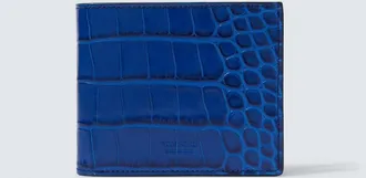 Tom Ford Leopard-print leather wallet