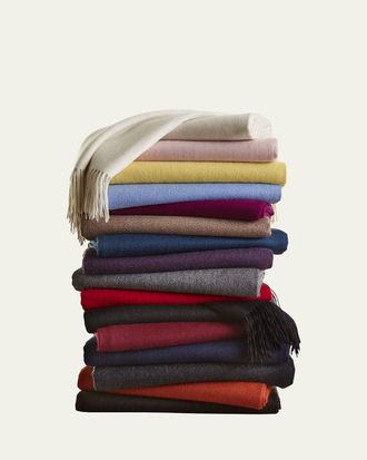 Sofiacashmere Fringed Cashmere Throw