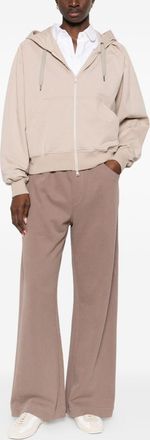 Brunello Cucinelli Brunello Cucinelli Womens Cotton Trousers - Rose Gold - Size Medium