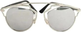 Dior Pre-owned Zonnebrillen - Dames - Vintage Accessoires - Grijs - ONE Size - Vintage