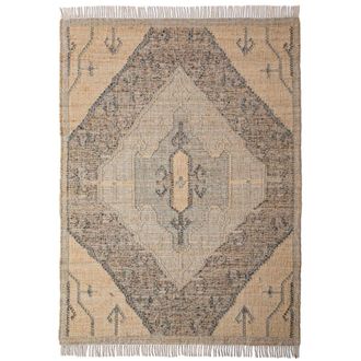 Flair Rugs Alfombra de yute y lana 160x230cm