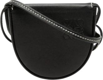 Loewe Tweedehands leren schoudertassen - Dames - Vintage Mini Tas - Zwart - ONE Size - Vintage