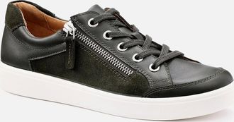 Hotter Womens Chase II Womens Wide Fit Trainers - Grey - Size: 6.5