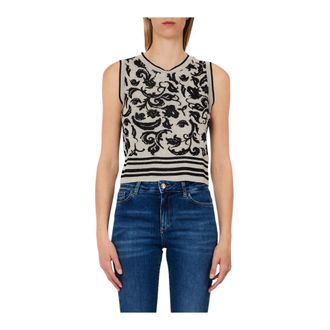 Liu Jo Jumper - female - Liu Jo - Round-neck Knitwear - Multicolor - XS - Knitwear