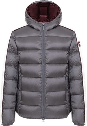 Colmar Heritage Down Jacket - Heren - Ski Jassen - Grijs - S - Tweed - Fitness
