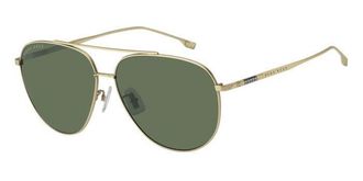 BOSS Boss 1296/F/S Asian Fit AOZ/QT Mens Sunglasses Gold Size 63