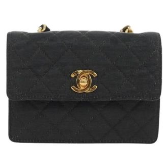 Chanel Pre-owned Vintage Mini Shoulder Bag - Dames - Pre-owned - Zwart - Maat: ONE Size