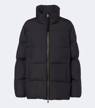 Moncler Piumino con pelle