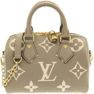 Louis Vuitton Pre-owned Speedy Bandouliere Monogram Empreinte Boston Bag - - Pre-owned - Donna - Beige - ONE SIZE