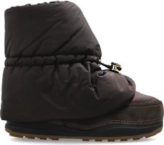 Bogner La Plagne Korte Sneeuwlaarzen - Dames - Schoenen - Bruin - Maat: 39 EU Leer