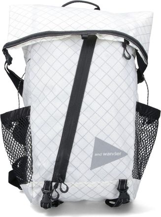 And Wander White Functional Ecopack 18L Fabric Backpack